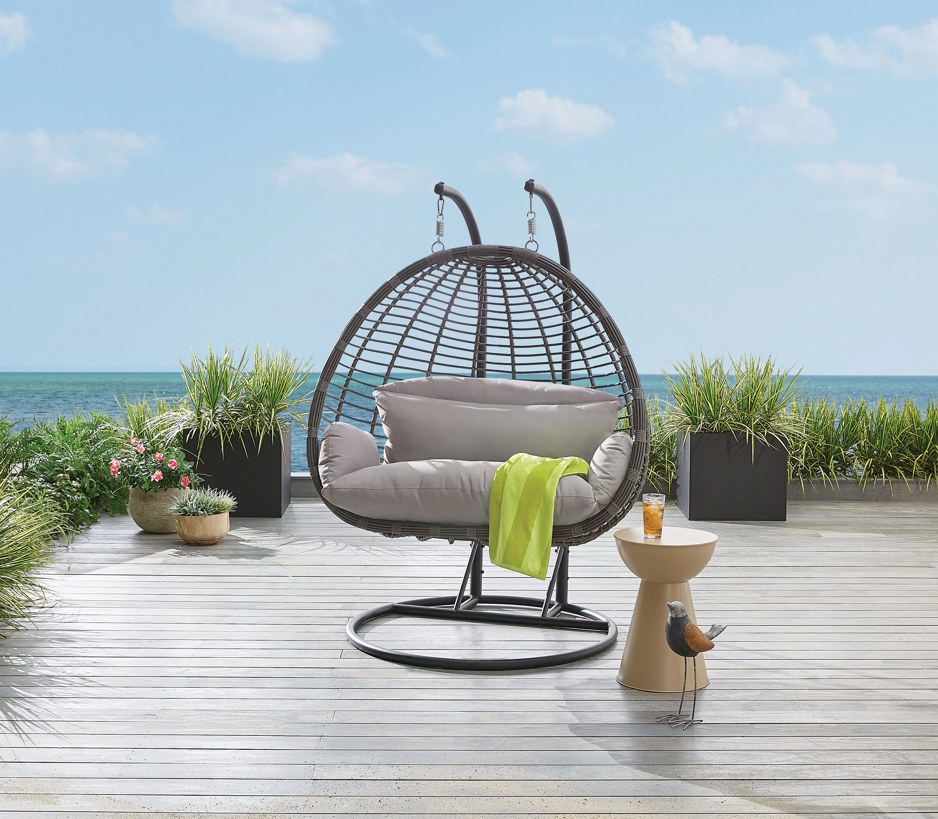 Double Basket Chair