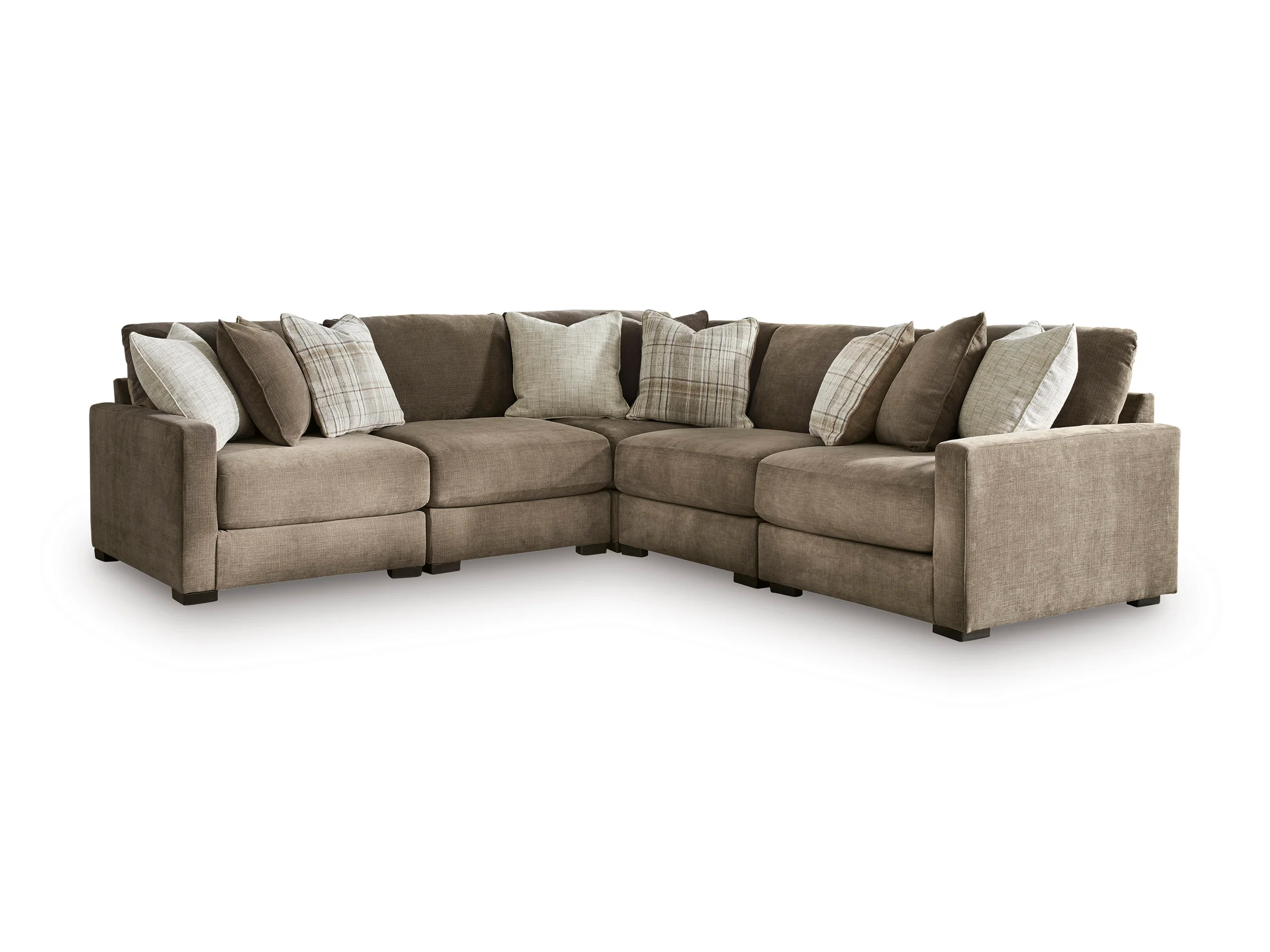 Ashley Camellia-Court 5-Piece Sectional