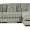 Lindyn 3-Piece Fog Sectional with Chaise