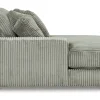 Lindyn 3-Piece Fog Sectional with Chaise