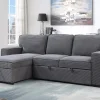 Amir 2-Piece Sectional with Sofa Bed