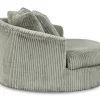 Lindyn Oversized Swivel Accent Chair
