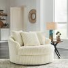 Lindyn Oversized Swivel Accent Chair