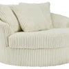 Lindyn Oversized Swivel Accent Chair