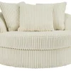 Lindyn Oversized Swivel Accent Chair