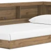 Deanlow Bookcase Storage Bed