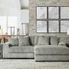 Lindyn 2-Piece Fog Sectional with Chaise