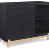 Poppy 3 Drawer Dresser with Cubbies