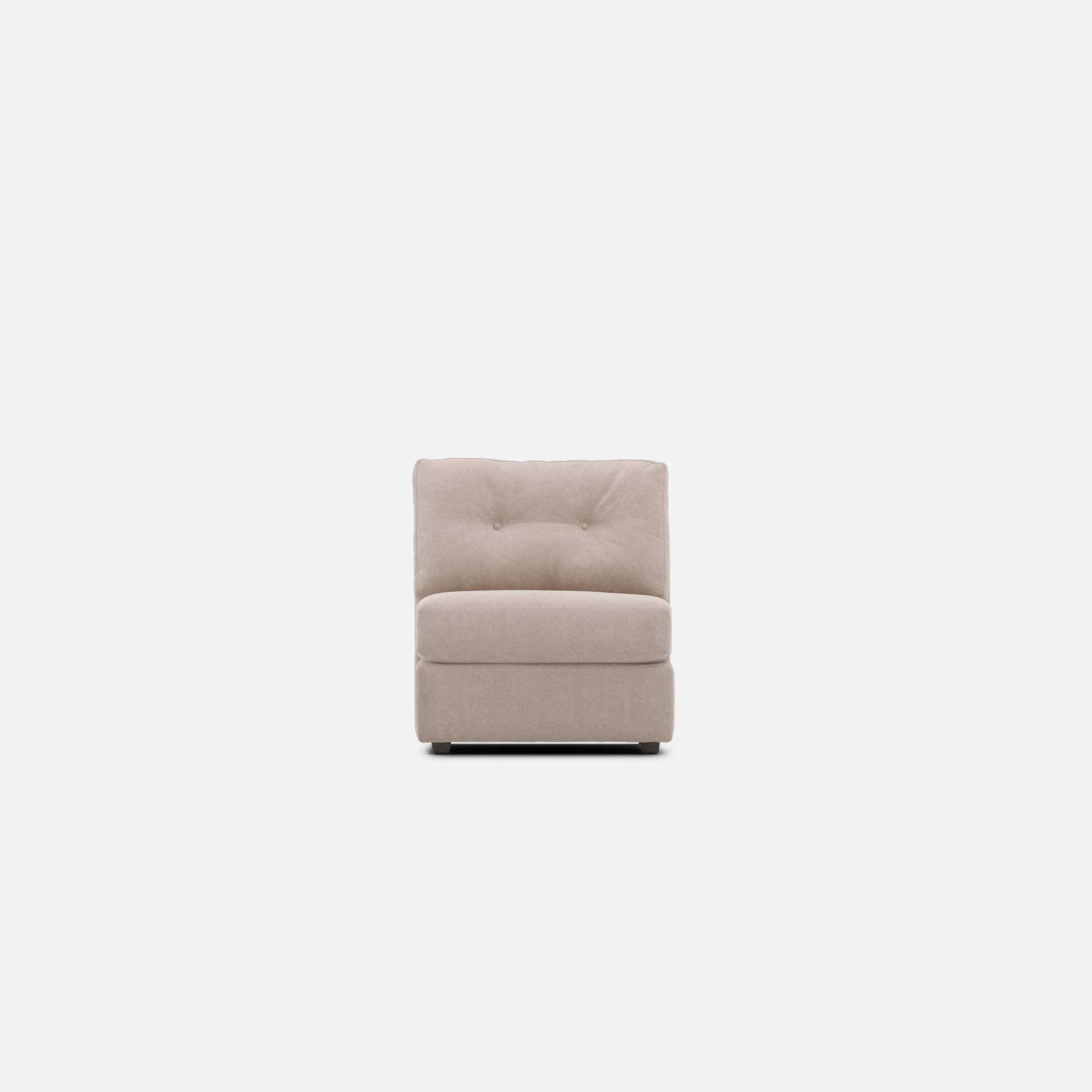 Modular One Armless Chair