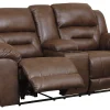 Stoneland Reclining Loveseat with Console