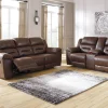 Stoneland Reclining Loveseat with Console