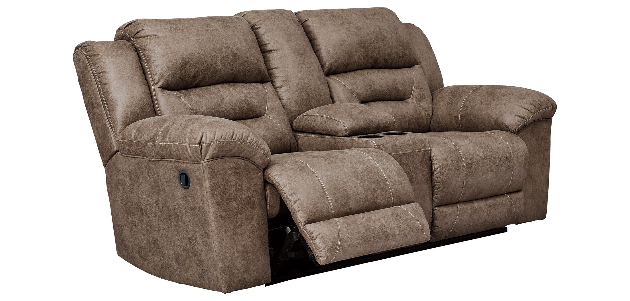 Stoneland Reclining Loveseat with Console