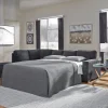 Altari 2-Piece Slate Sleeper Sectional with Chaise