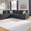 Altari 2-Piece Slate Sleeper Sectional with Chaise