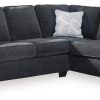 Altari 2-Piece Slate Sleeper Sectional with Chaise