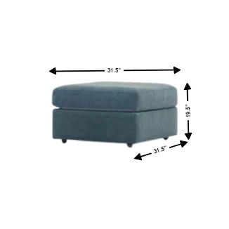 Modular One Bumper Ottoman