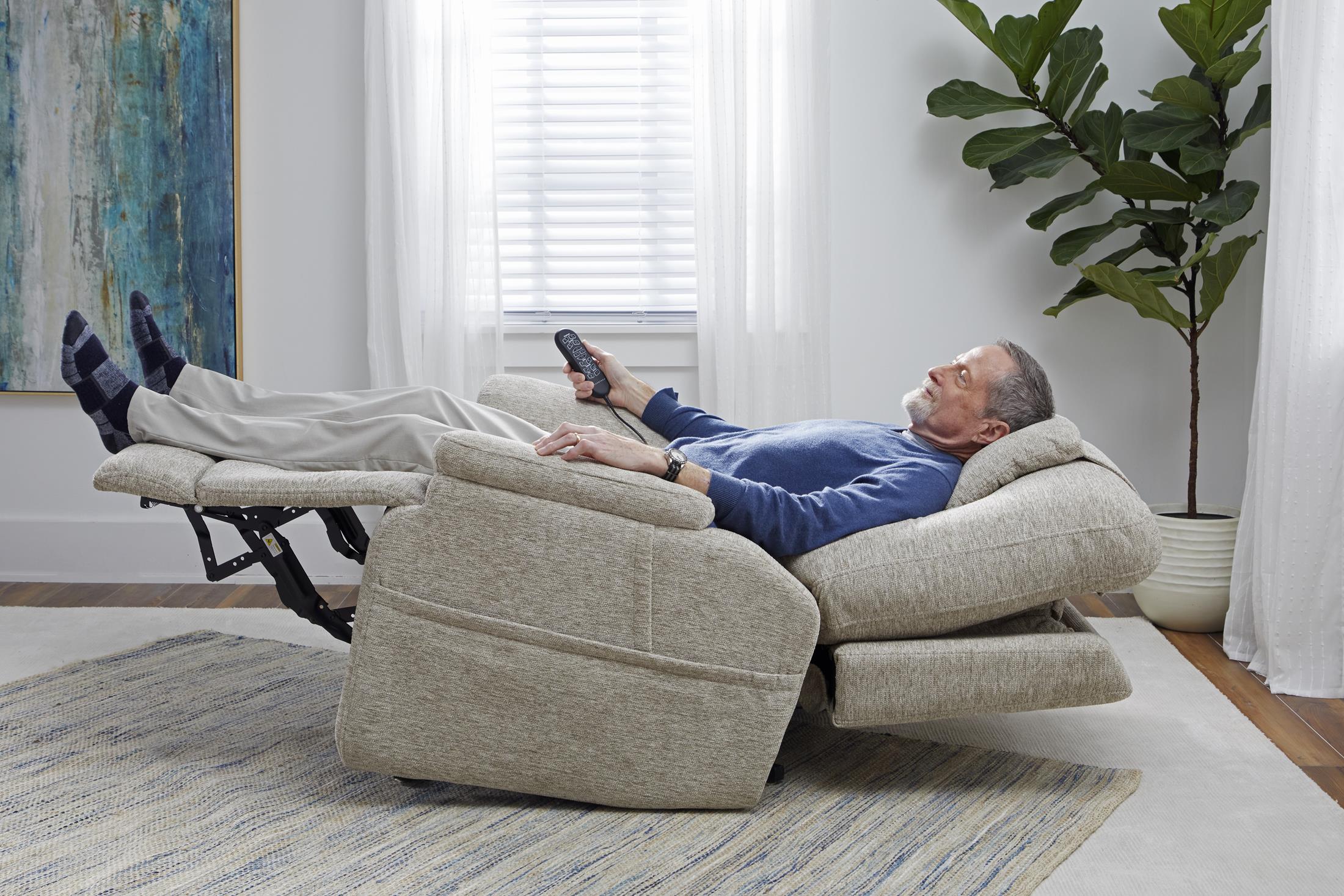 Zecliner Model 2 Plus Power Lift Recliner with Heat and Massage