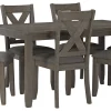 Caitbrook Dining Table and Chairs (Set of 7)