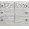 Paxberry 6 Drawer 53" Dresser