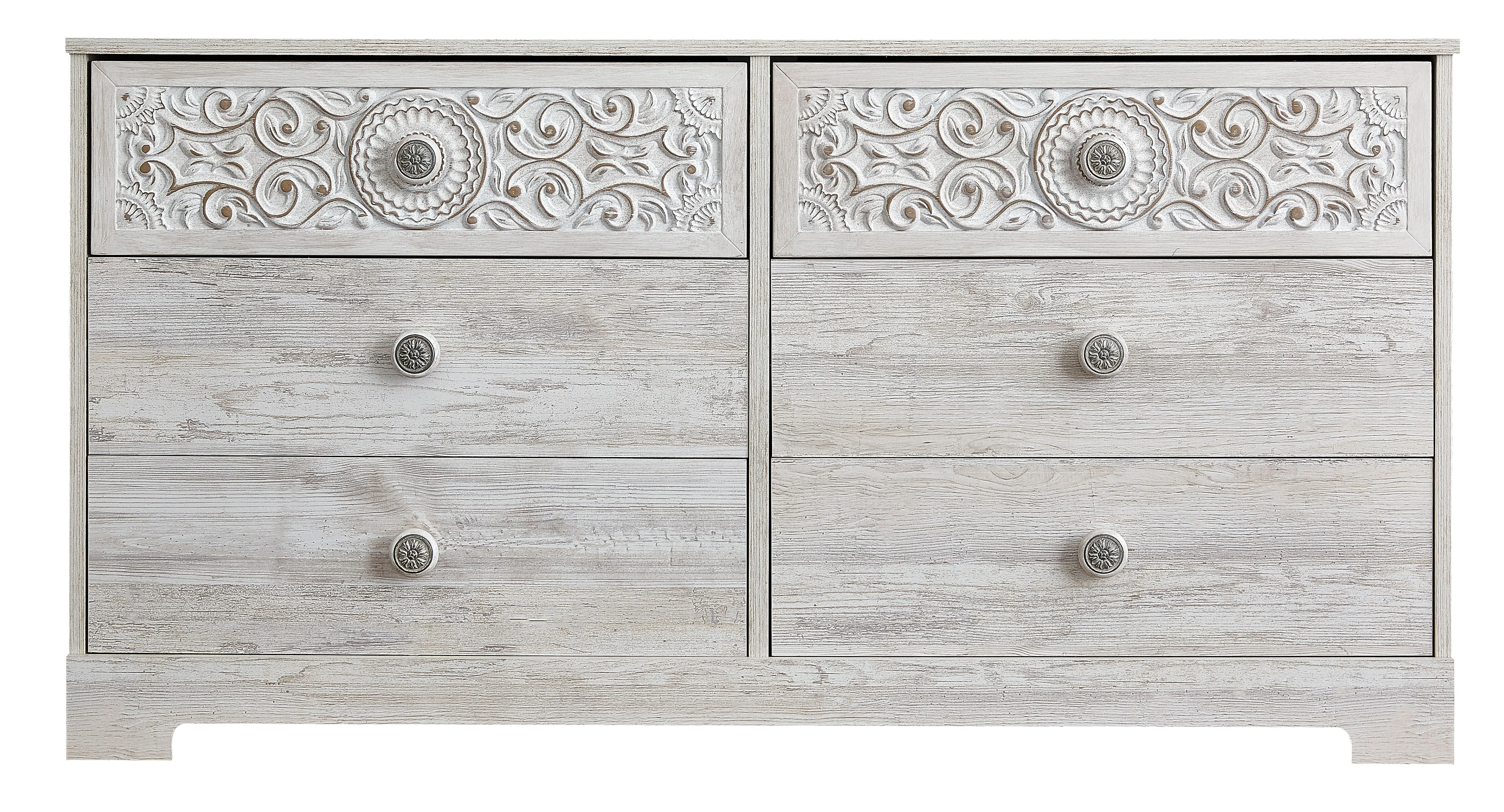 Paxberry 6 Drawer 53" Dresser