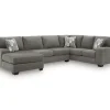 Newellen 3-Piece Left-Facing Sectional with Chaise