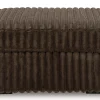 Midnight-Madness Oversized Accent Ottoman