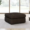 Midnight-Madness Oversized Accent Ottoman