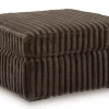 Midnight-Madness Oversized Accent Ottoman