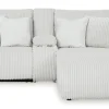 Top Tier Right Facing 3-Piece Reclining Sectional Sofa with Chaise