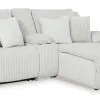 Top Tier Right Facing 3-Piece Reclining Sectional Sofa with Chaise