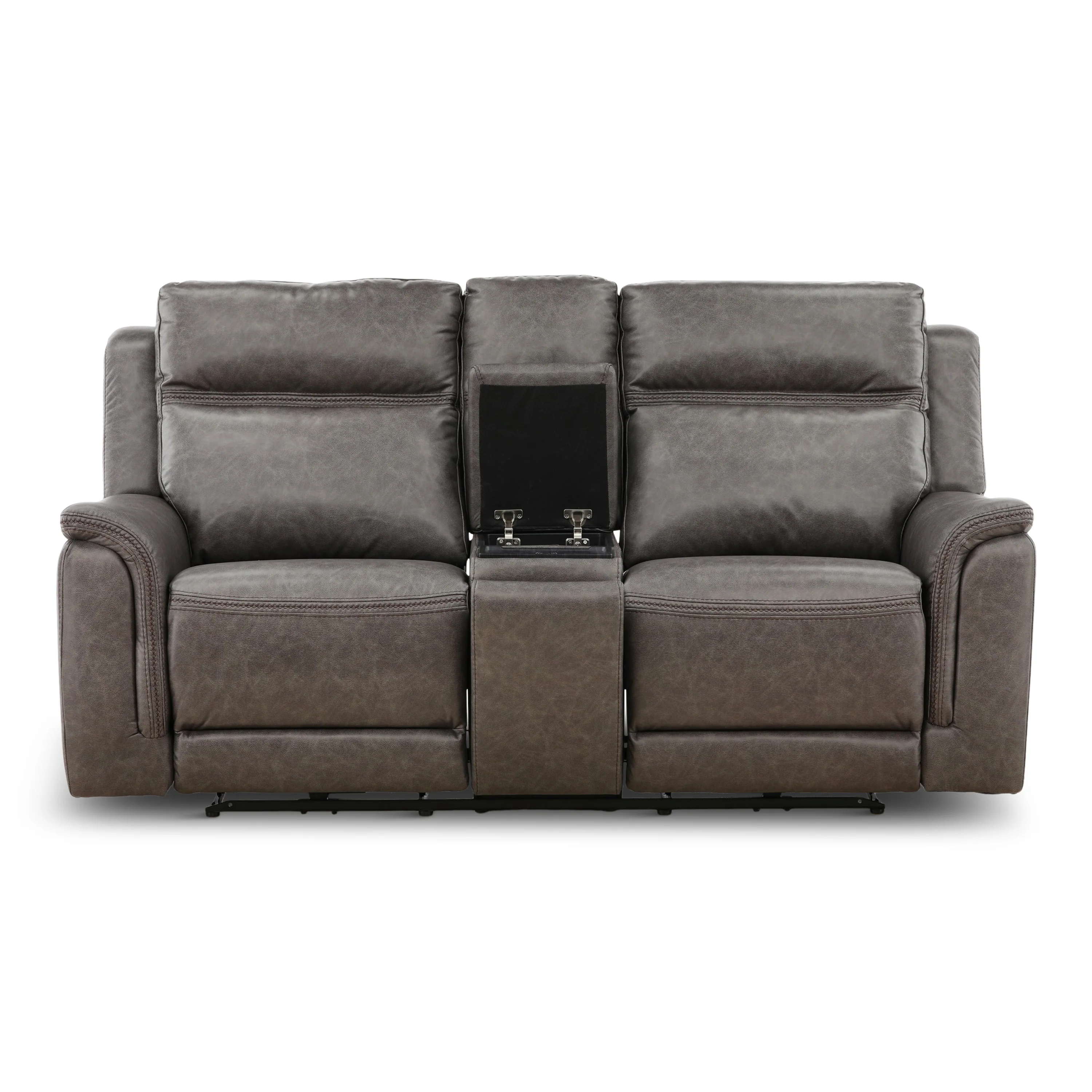 Garrison Power Reclining Console Loveseat
