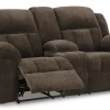 Frohn Reclining Console Loveseat