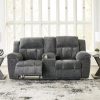 Frohn Reclining Console Loveseat