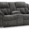 Frohn Reclining Console Loveseat