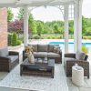 Ashley Oasis Court 4-Piece Outdoor Set