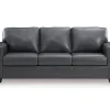 Bolsena Queen Leather Sofa Sleeper