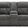 Frohn Reclining Console Loveseat