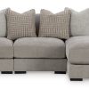 Aslan Court 3-Piece Sofa Sectional with Chaise