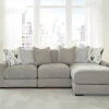 Aslan Court 3-Piece Sofa Sectional with Chaise
