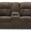 Frohn Reclining Console Loveseat