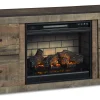 Trinell TV Stand with Electric Fireplace