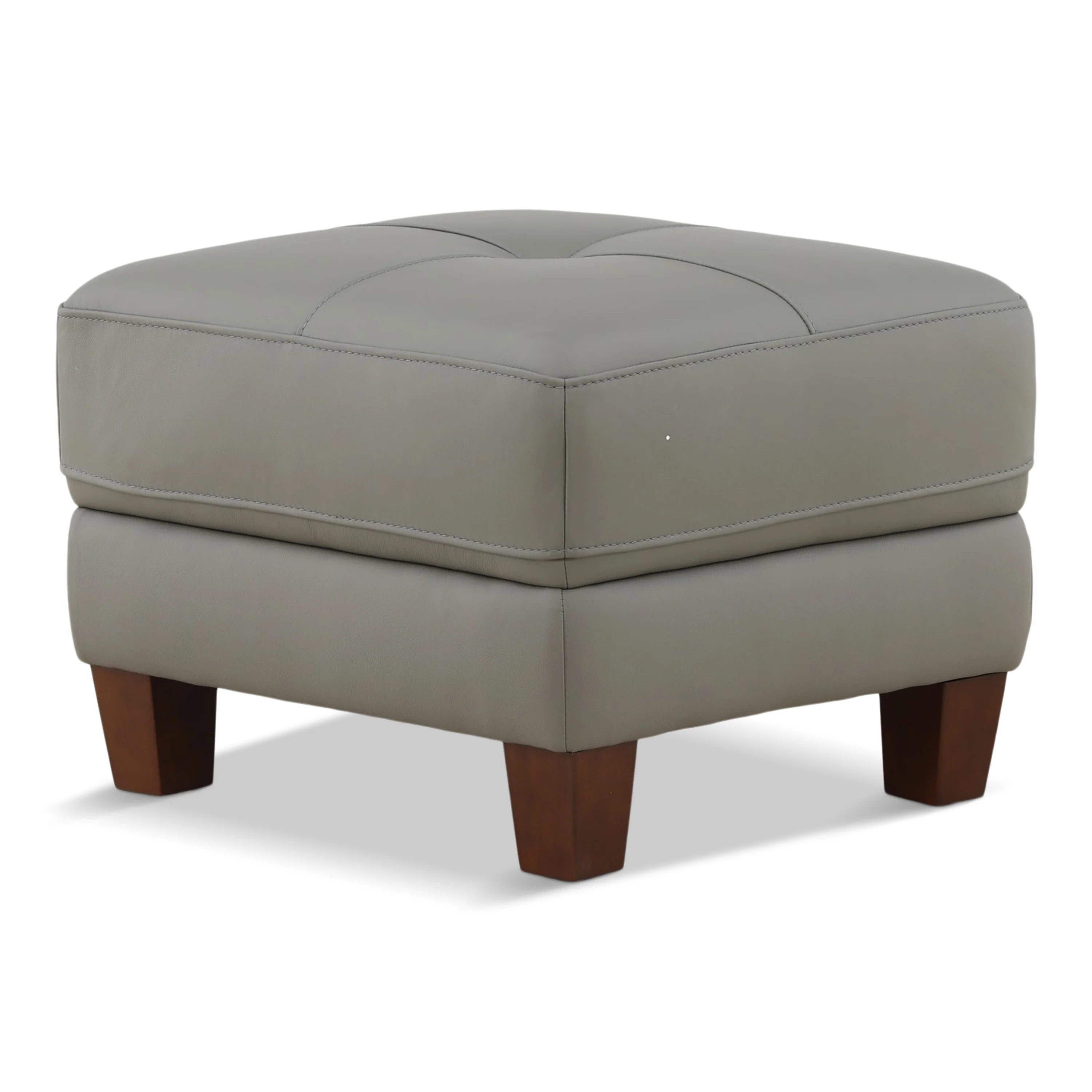 Fitzgerald Leather Ottoman