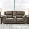 Laresview Reclining Console Loveseat
