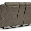 Laresview Reclining Console Loveseat