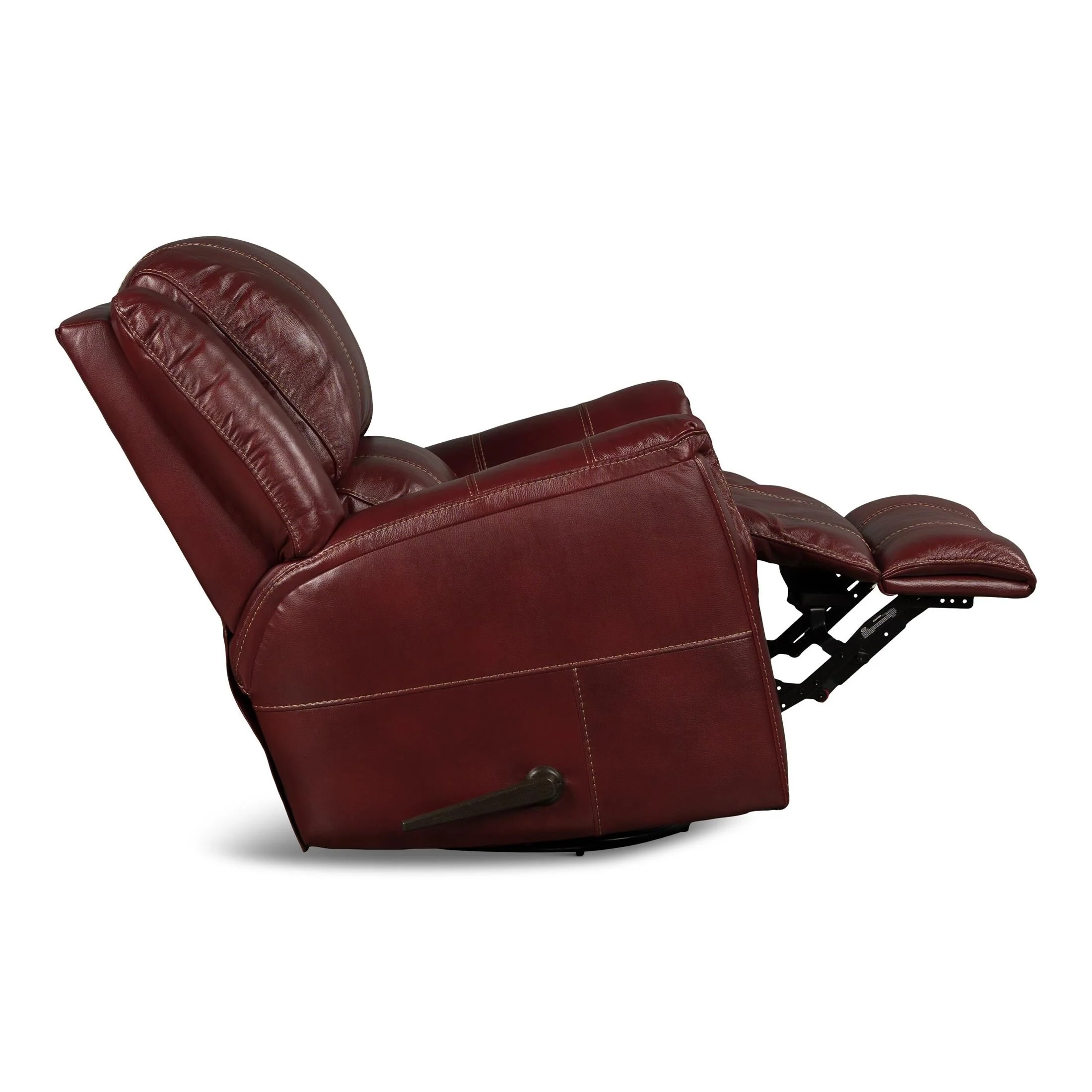 Delia Leather Swivel Glider Rocker Recliner