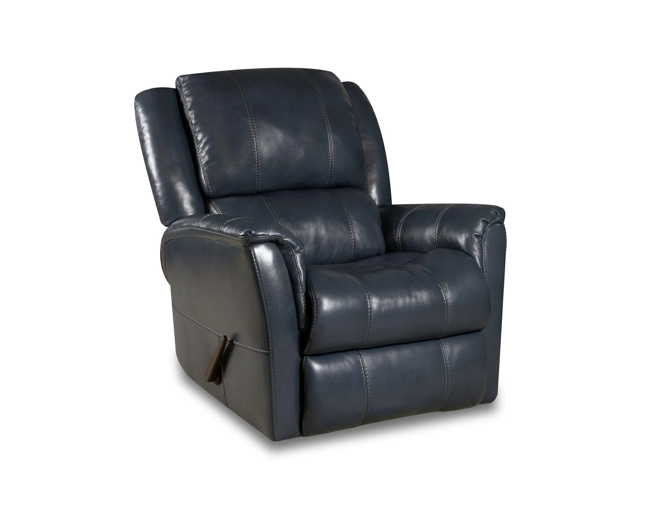 Delia Leather Swivel Glider Rocker Recliner