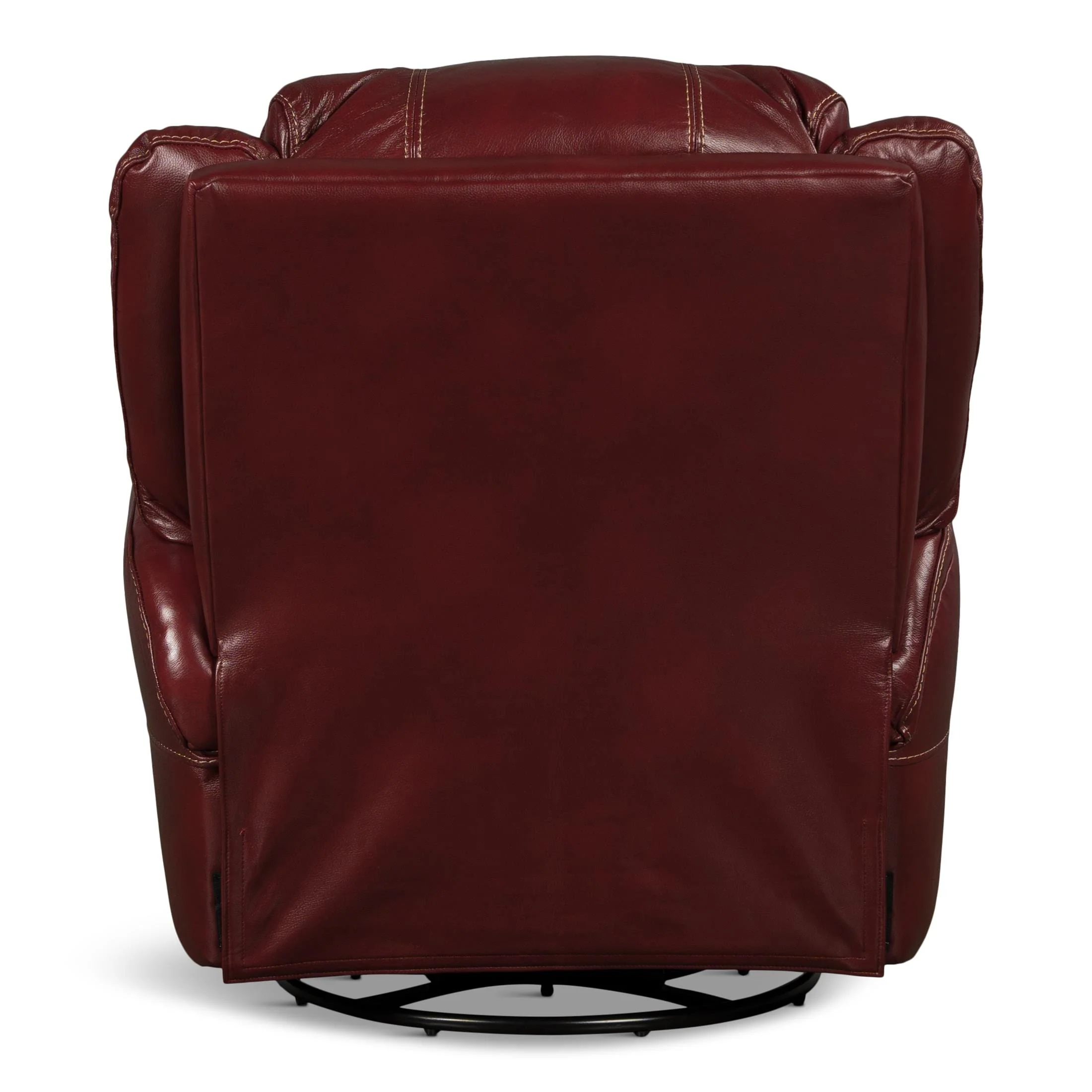 Delia Leather Swivel Glider Rocker Recliner