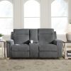 Barnsana Power Reclining Loveseat with Console
