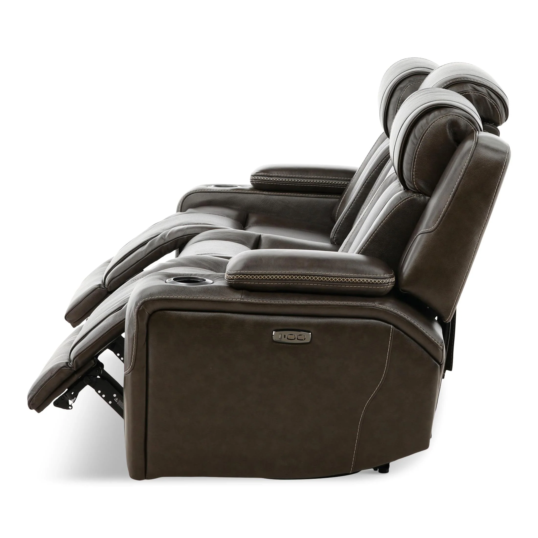 Denver Leather Power Reclining Sofa