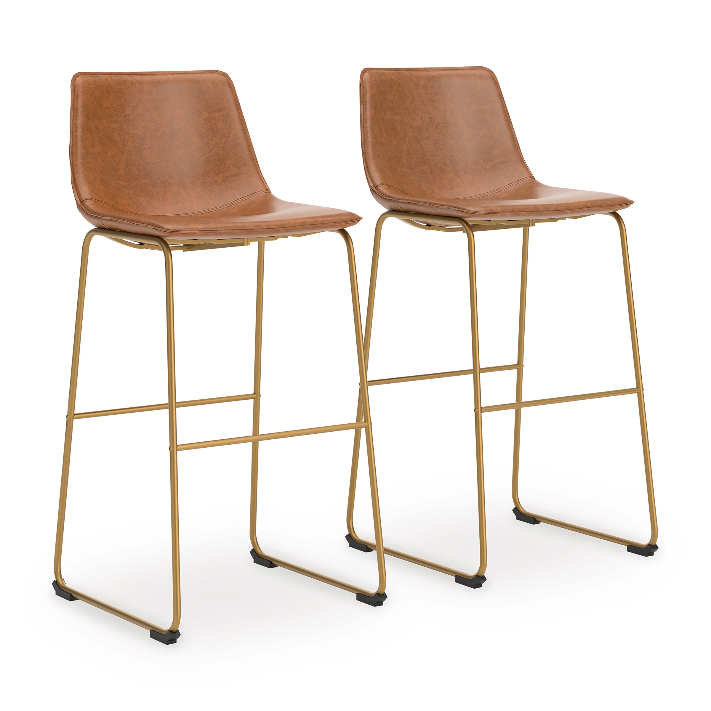 2391-brown-brown-variation-1.webp Crandox Upholstered Bar Height Barstool (Set of 2)